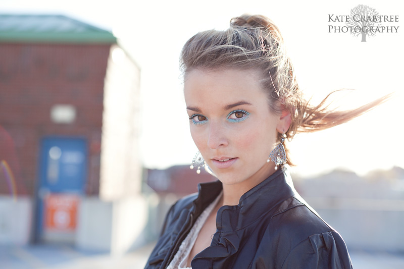 A windy day photo shoot in Maine