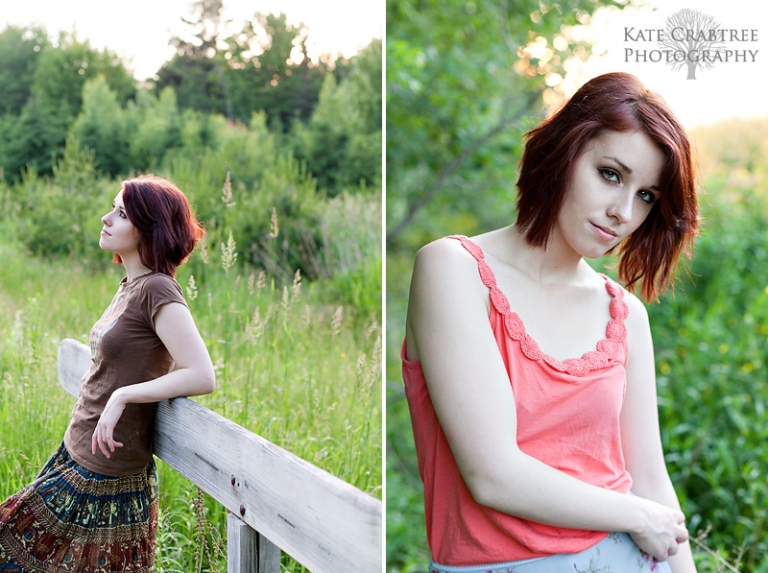 Bangor Maine Senior Portrait Photographers Taylor • Maine Wedding Photographer Kate Crabtree 