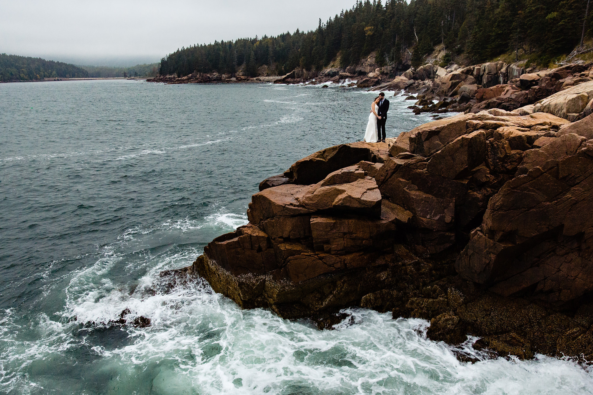 Otter Point Acadia elopement