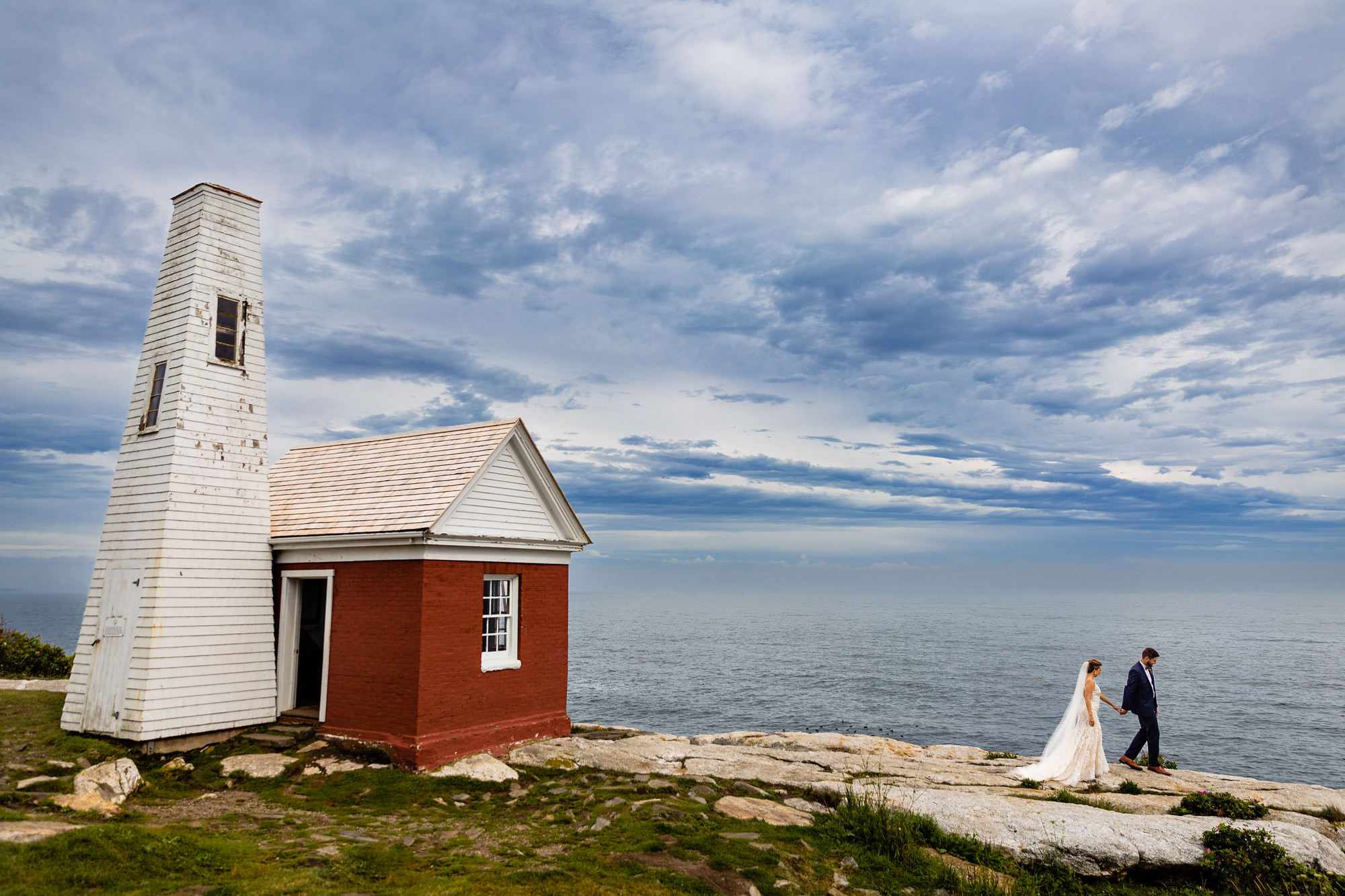 Pemaquid Point Lighthouse elopement