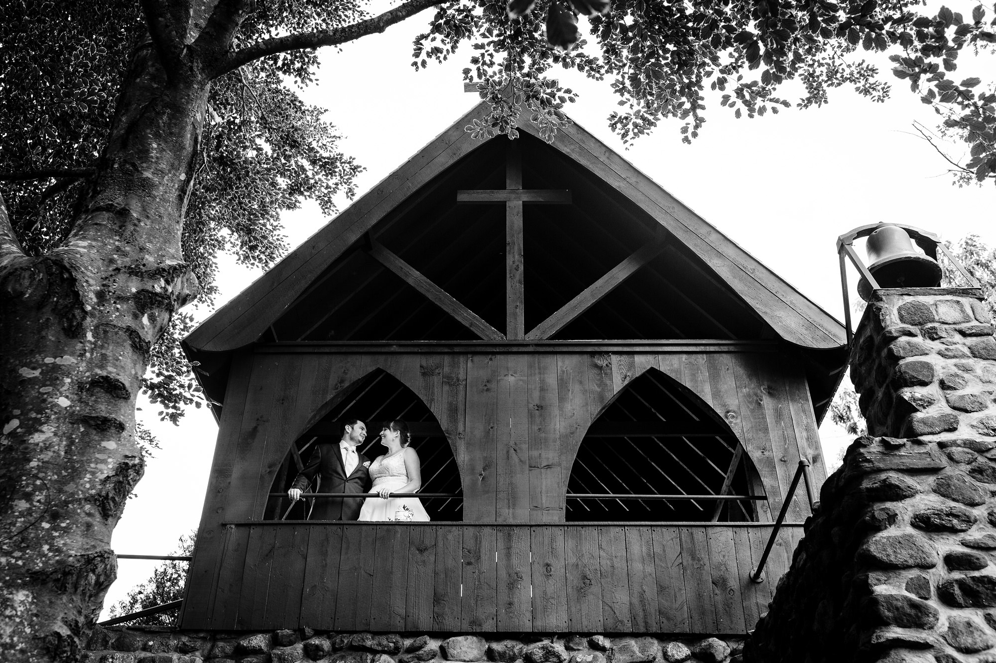 An elopement at the Vesper Hill Children's Chapel in Rockland Maine