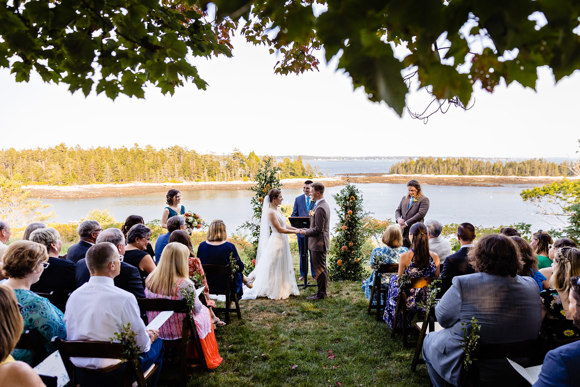 A wedding at Grey Havens Inn at Georgetown, Maine