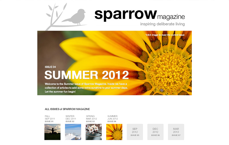 Maine wedding photographer Kate Crabtree is featured in Sparrow Magazine