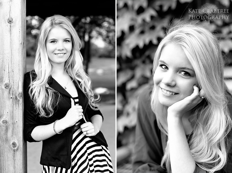 These natural light on location senior portraits were taken by Kate Crabtree, located in Bangor Maine