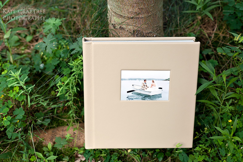 Maine Wedding Albums by Kate Crabtree Photography