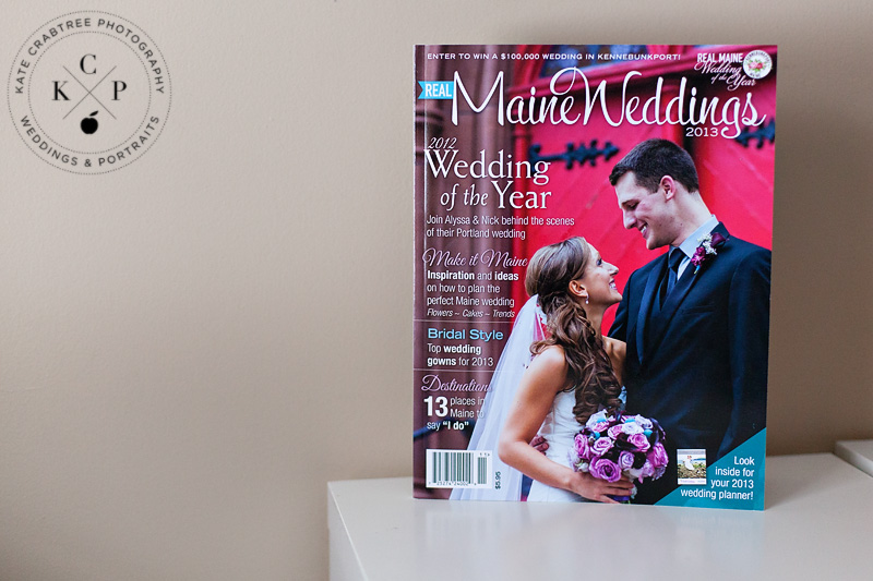 Published Maine Wedding Photographer | Real Maine Weddings 2013