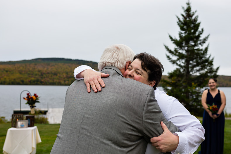 Western Maine wedding photography