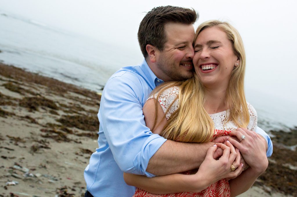 Charlotte and David’s Southern Maine Engagement Portraits