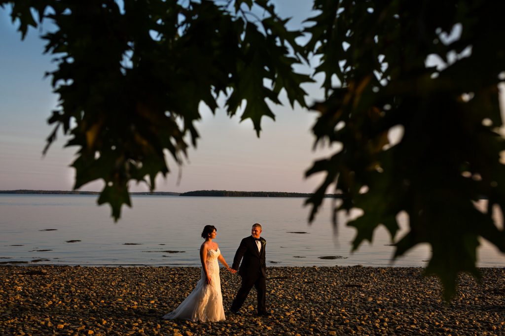 Kayla and Shawn’s French’s Point Wedding in Stockton Springs, Maine