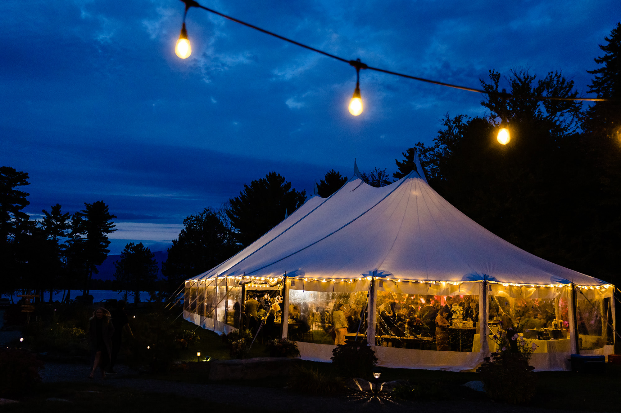 New England Outdoor Center wedding reception