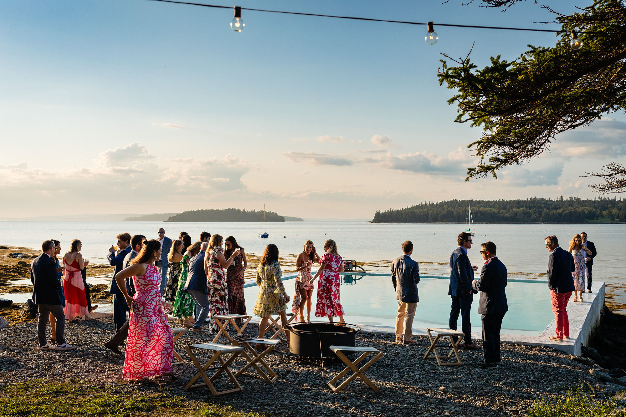 Harris Barn is a wedding venue on MDI, in Seal Cove, that's perfect for a destination wedding.