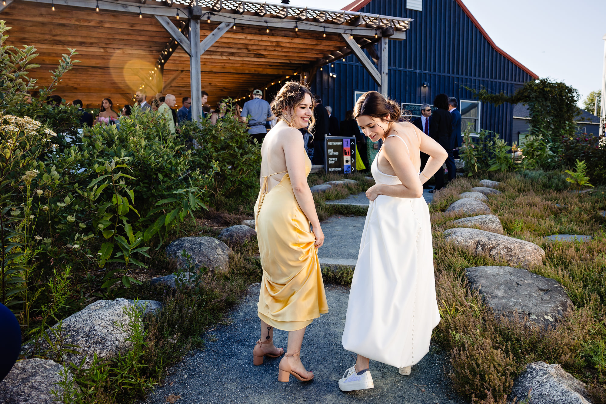 Sweet Pea's Cafe, a farm-to-table wedding venue in Bar Harbor, Maine