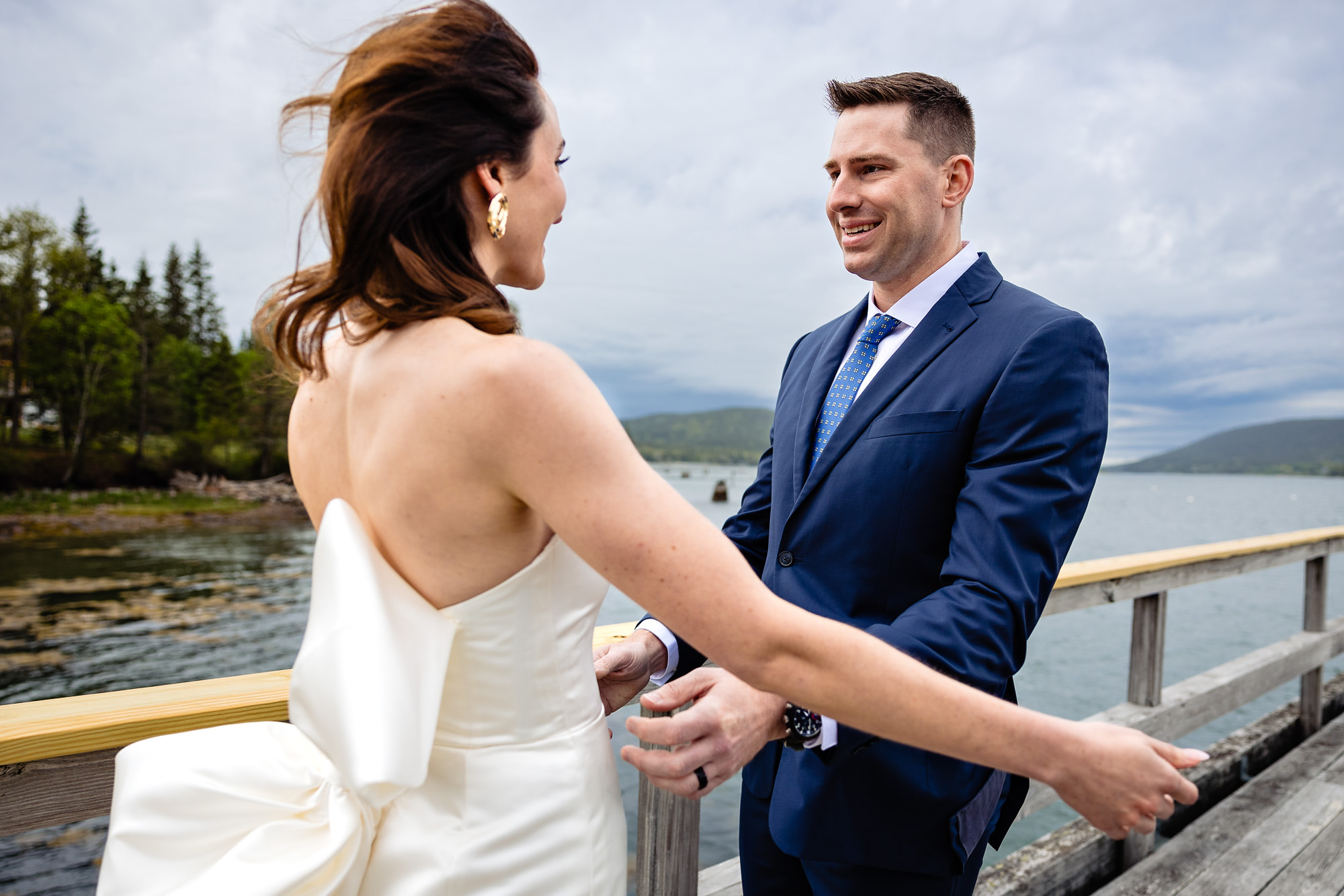 A first look at an elopement at Claremont Hotel in Southwest Harbor, Maine