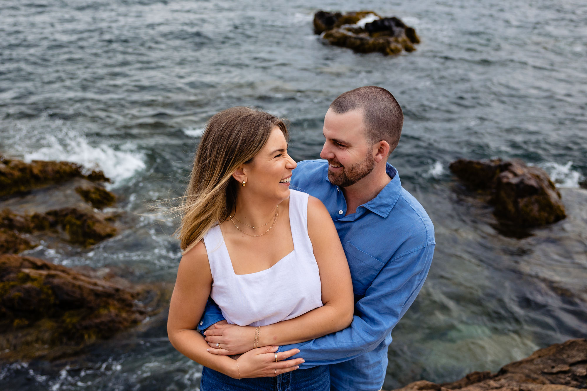 Acadia National Park engagement session