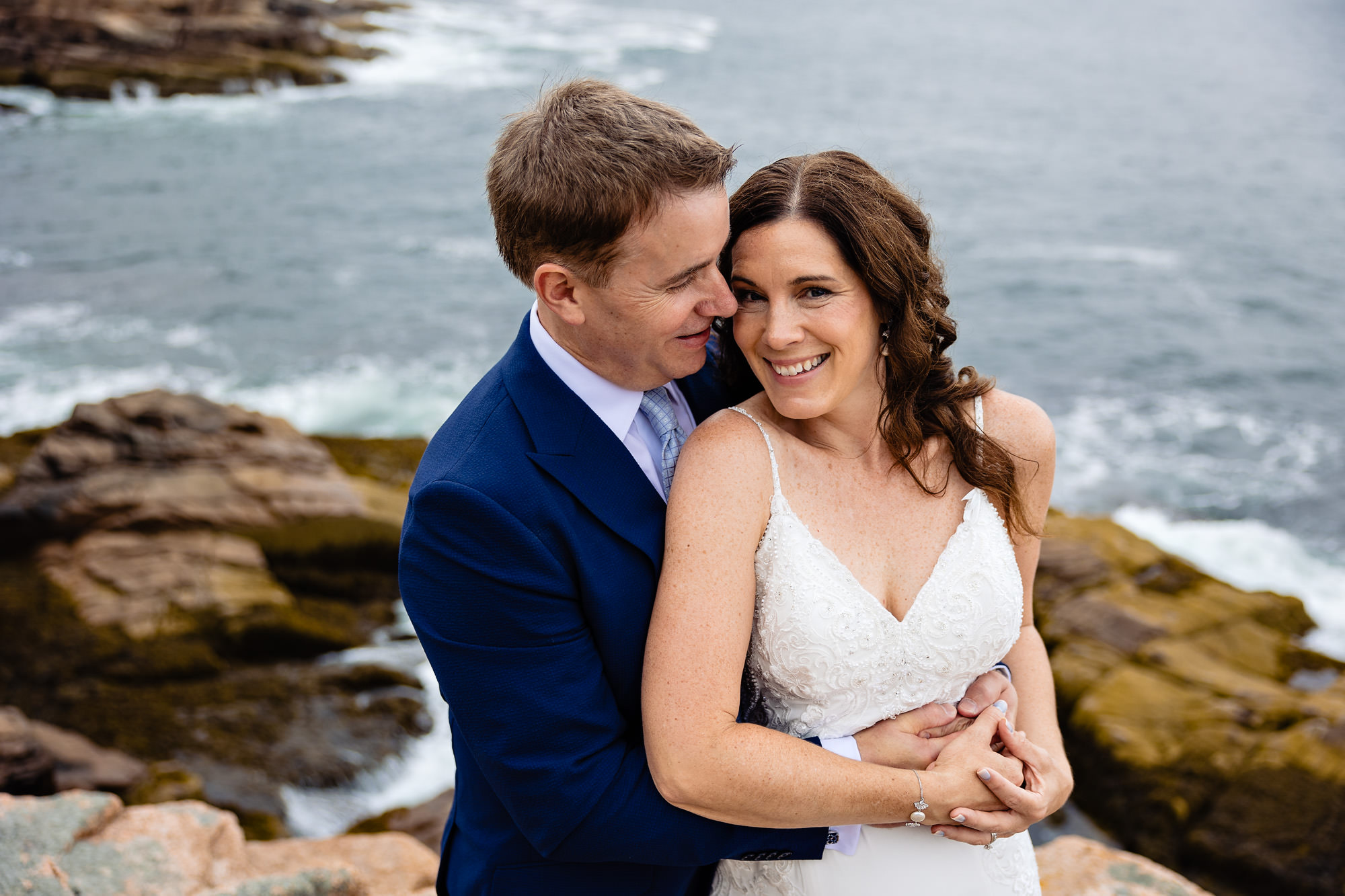 Jen & Kindle's Bar Harbor Inn elopement