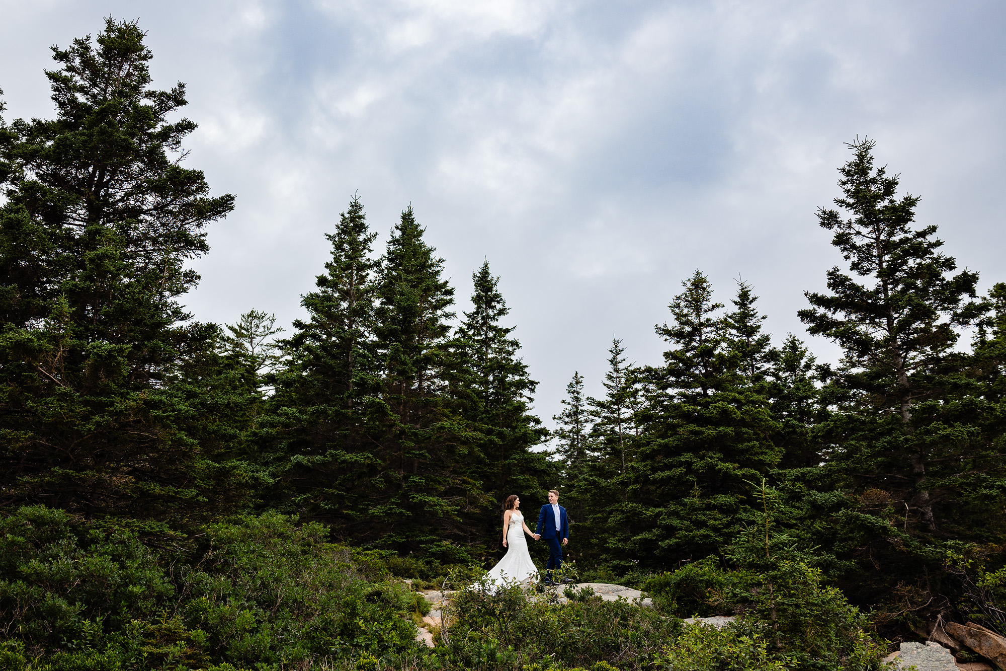 Jen & Kindle's Bar Harbor Inn elopement