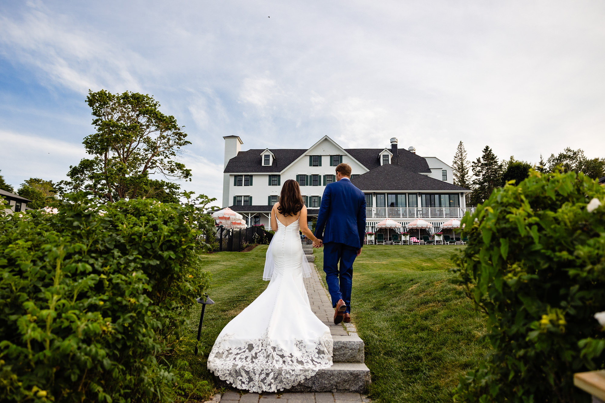 Alexis and Mike's Acadia boat elopement