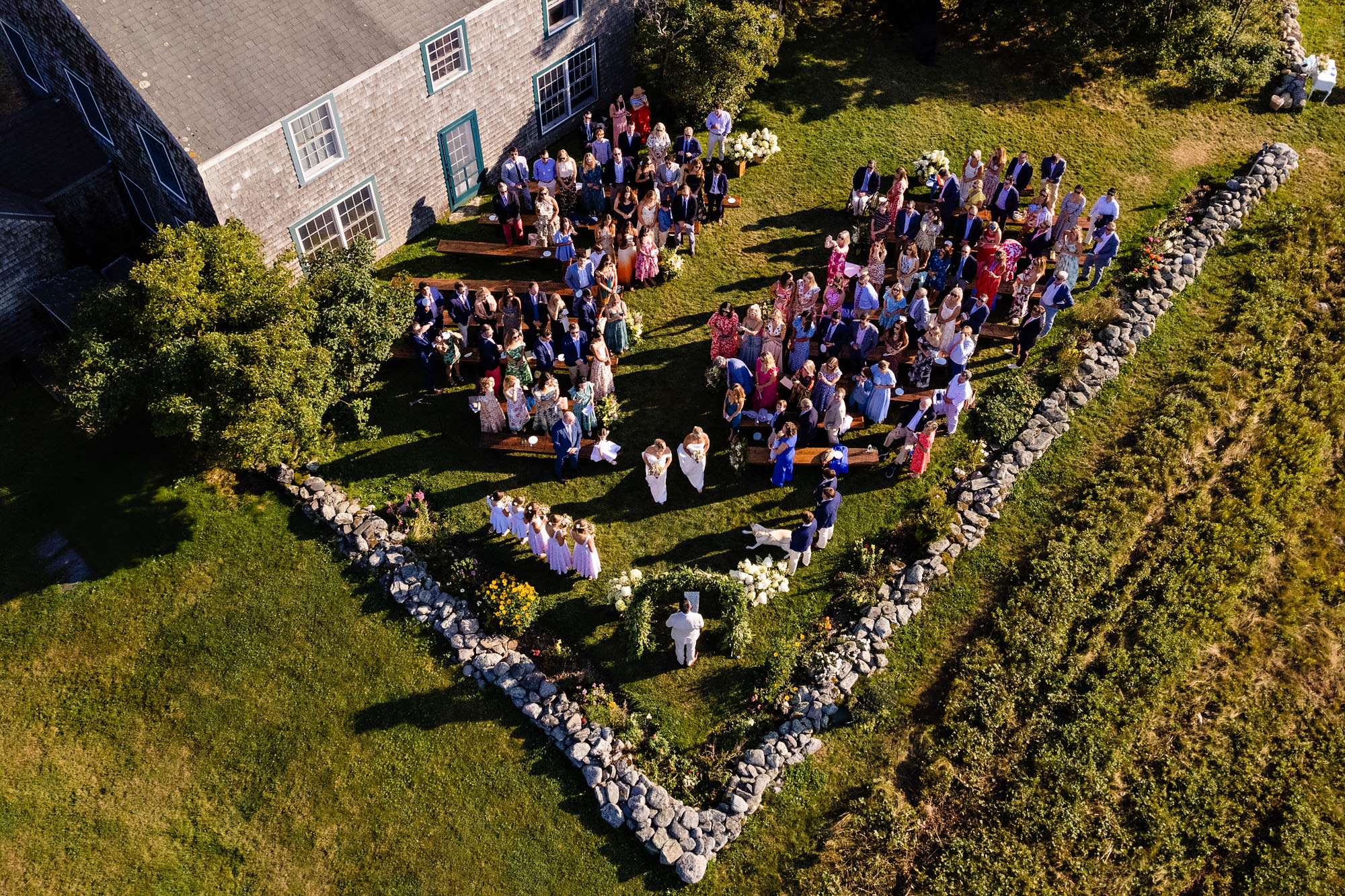 A Harris Barn wedding in Seal Cove, Maine (on MDI).