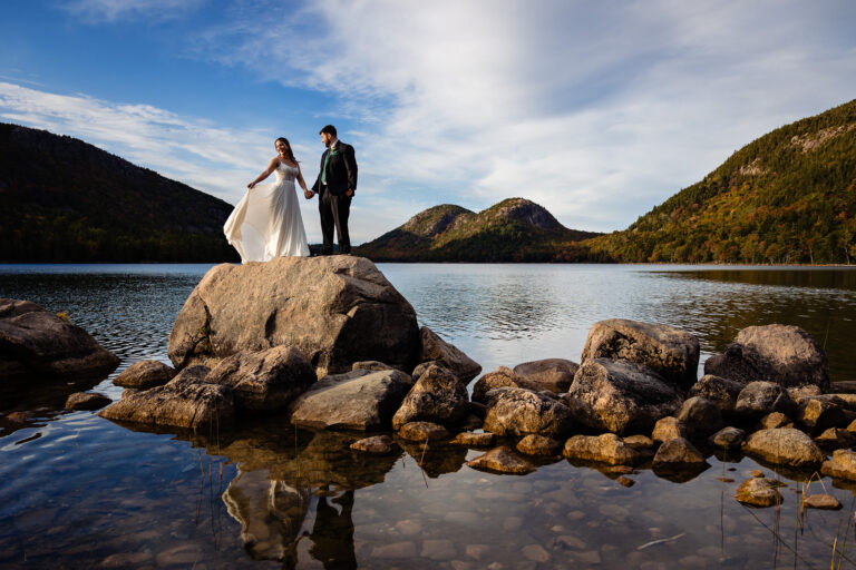 Corinne and Ben's Acadia Mini Golf Elopement