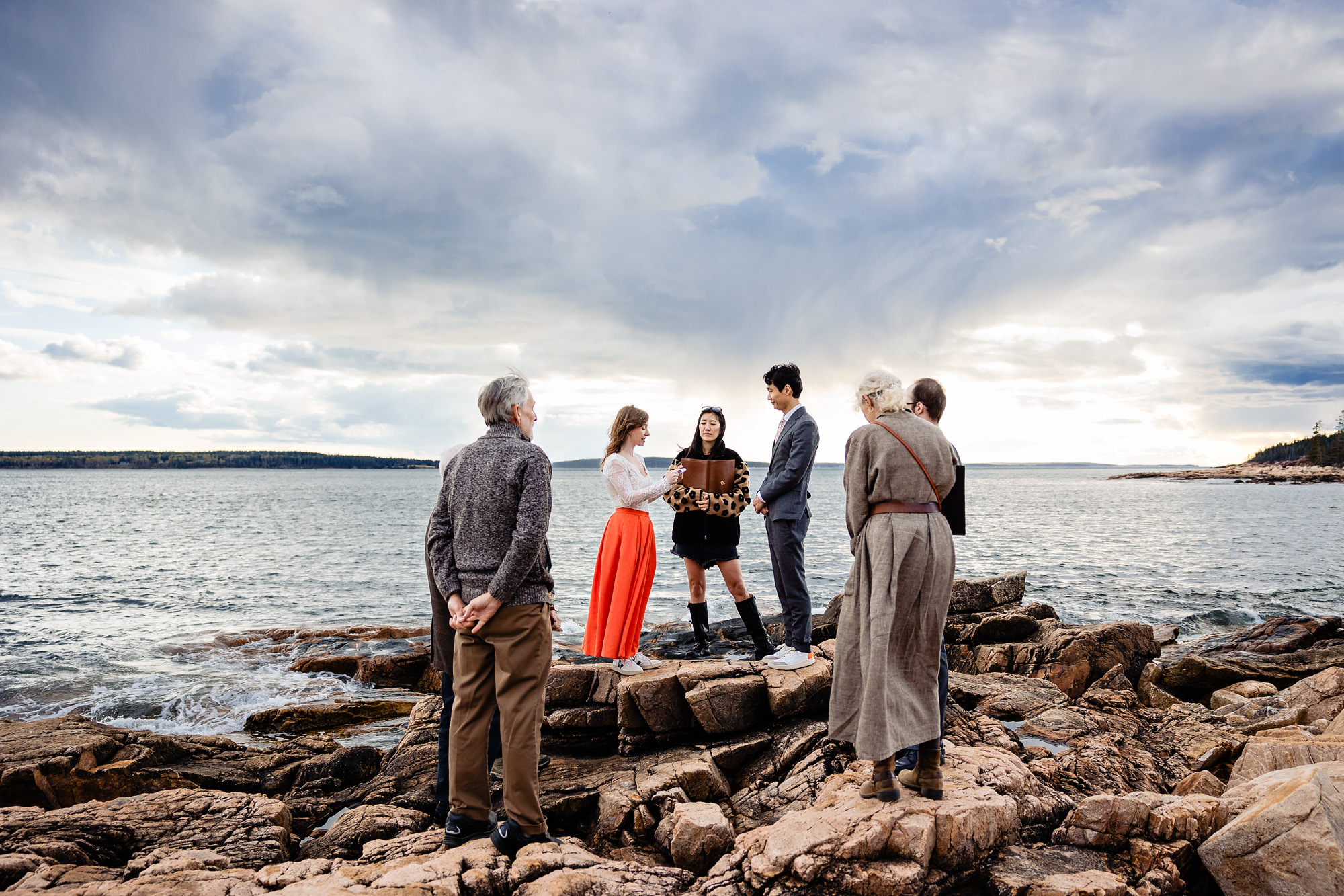 Alison and Chris' Acadia quiet side elopement