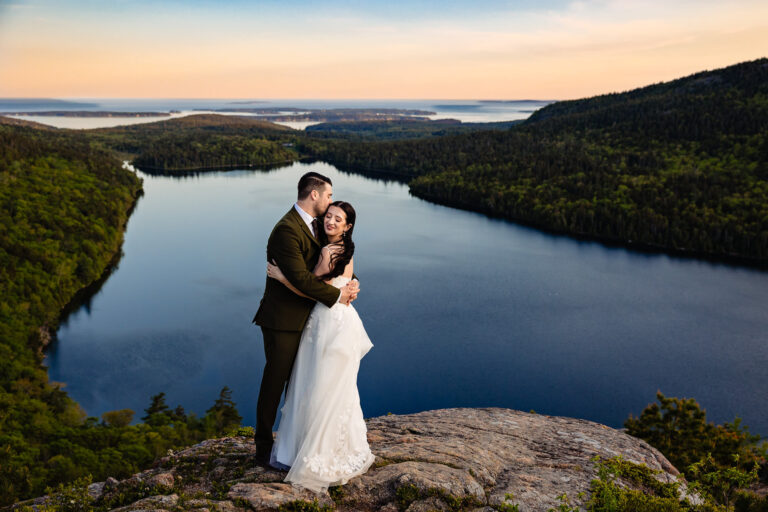 Jenna and Tim's Maine Hiking Elopement