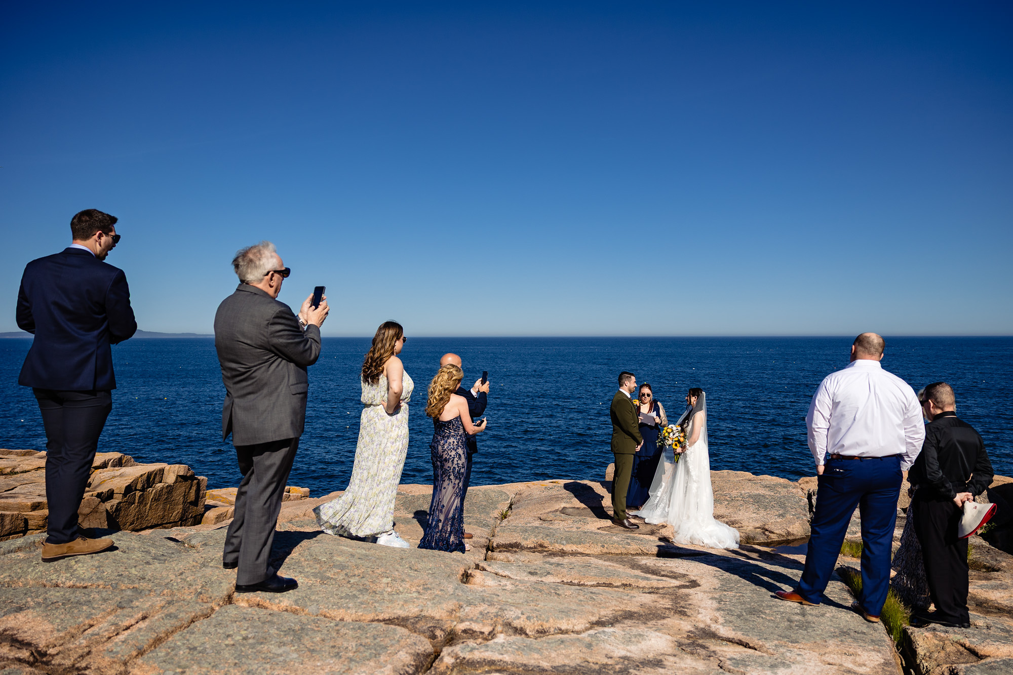 Jenna and Tim's Maine Hiking Elopement