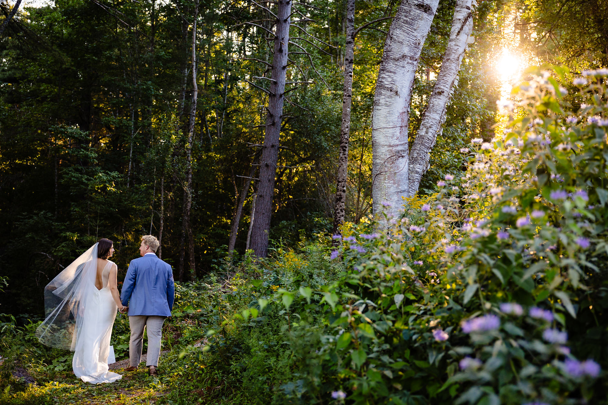 Thomas and Sarah's Northern Maine wedding