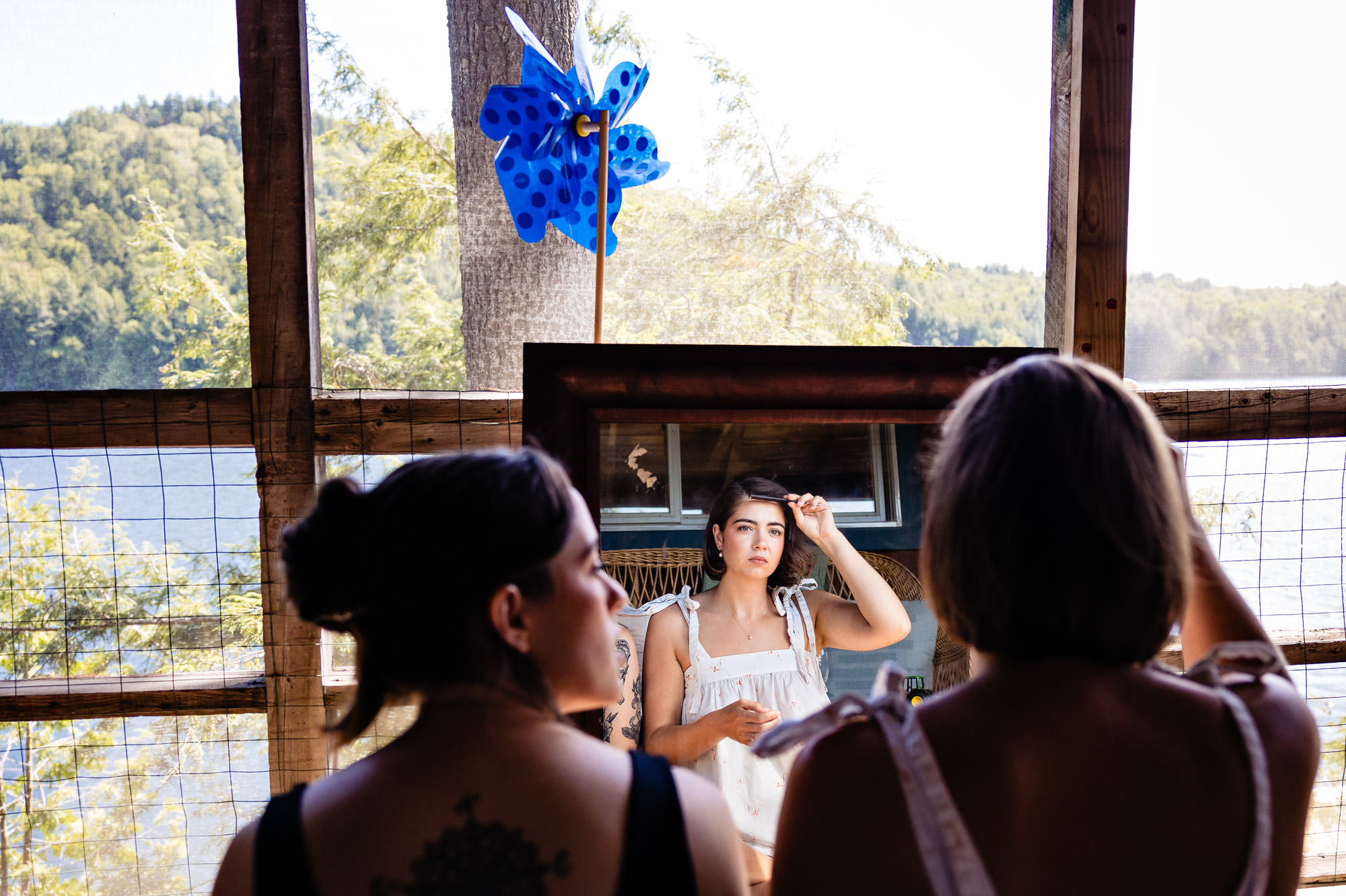 Thomas and Sarah's Northern Maine wedding