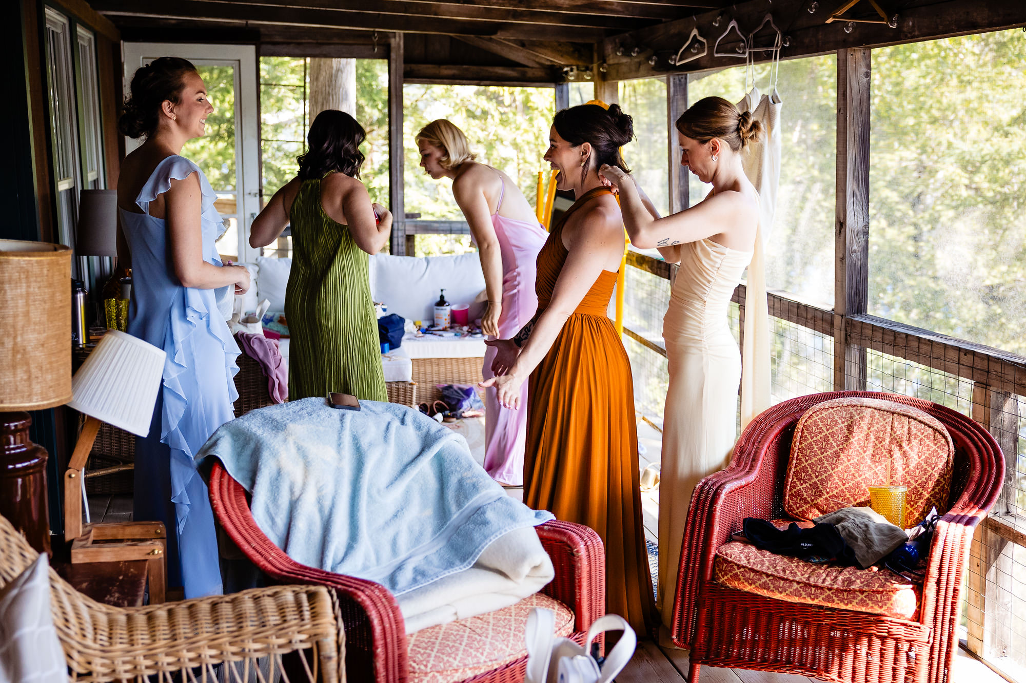 Thomas and Sarah's Northern Maine wedding