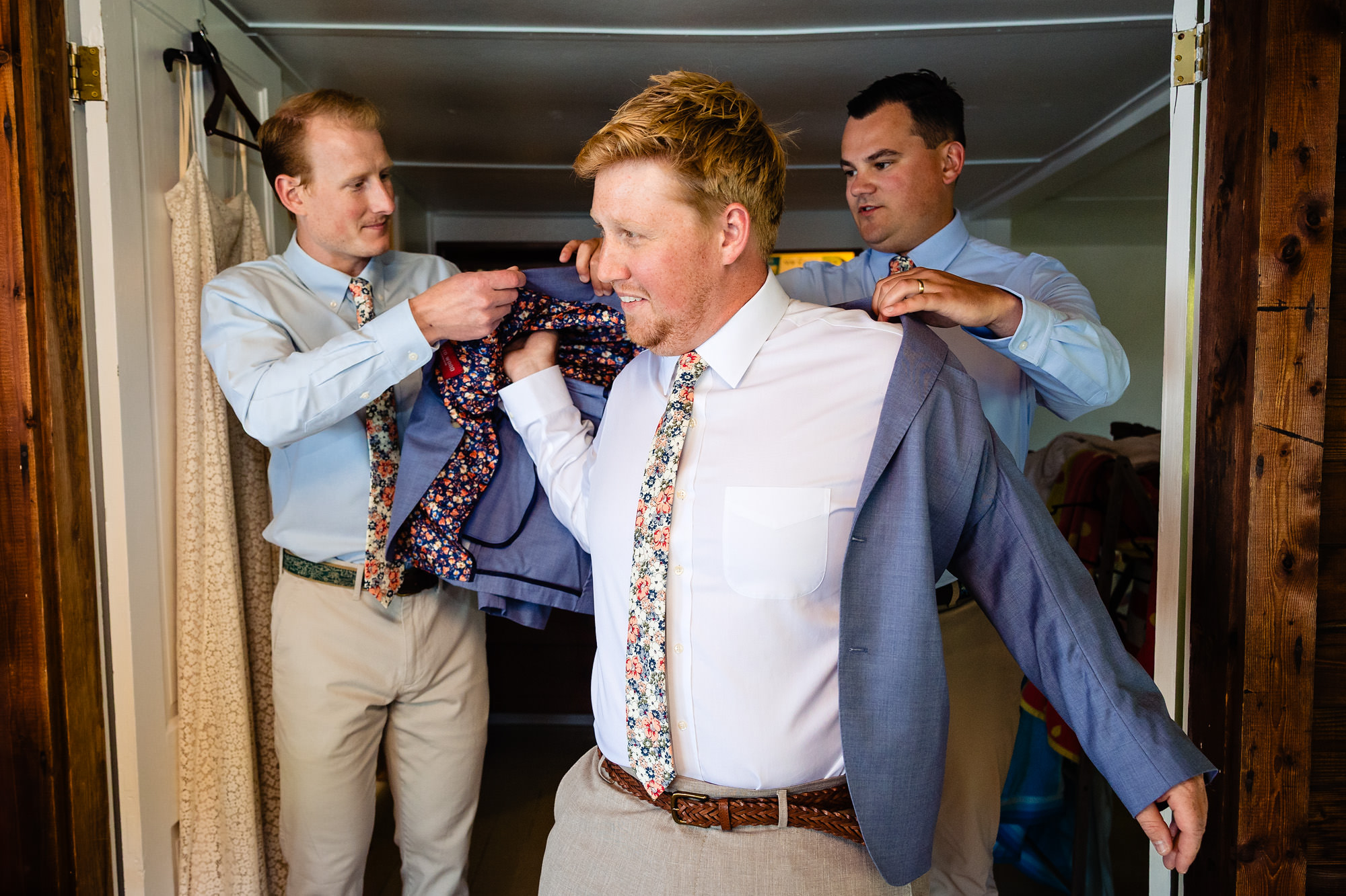 Thomas and Sarah's Northern Maine wedding
