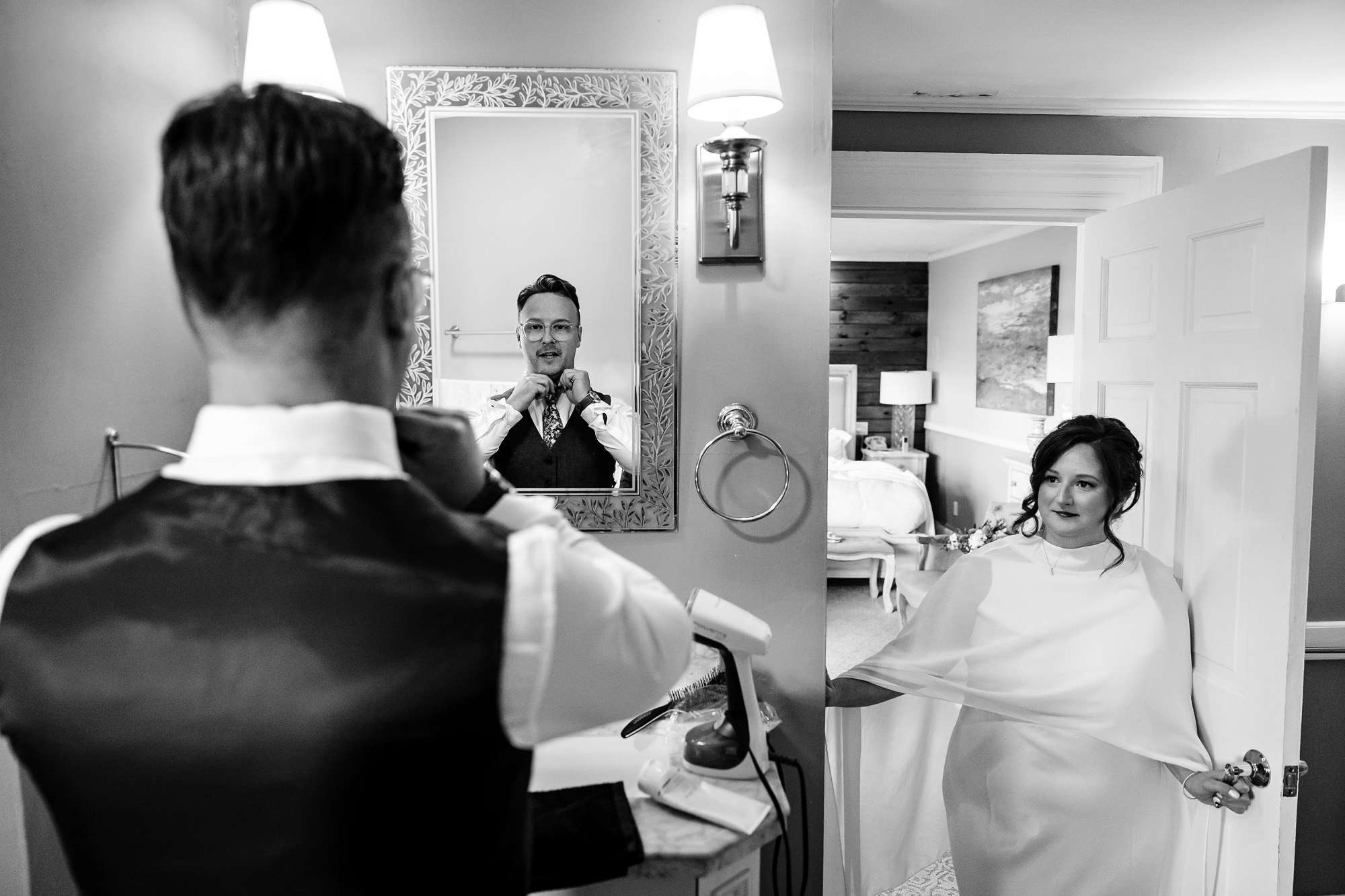 Miles and Kate's Project Social Kitchen Wedding in Bar Harbor, Maine