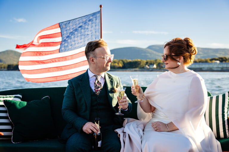 Miles and Kate's Project Social Kitchen Wedding in Bar Harbor, Maine